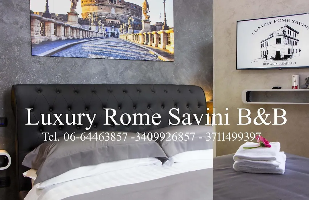 Luxury Rome Savini Guest House-1